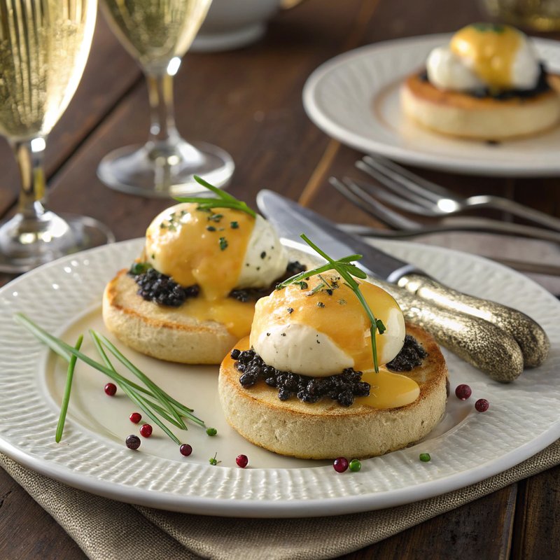 Caviar Eggs Benedict