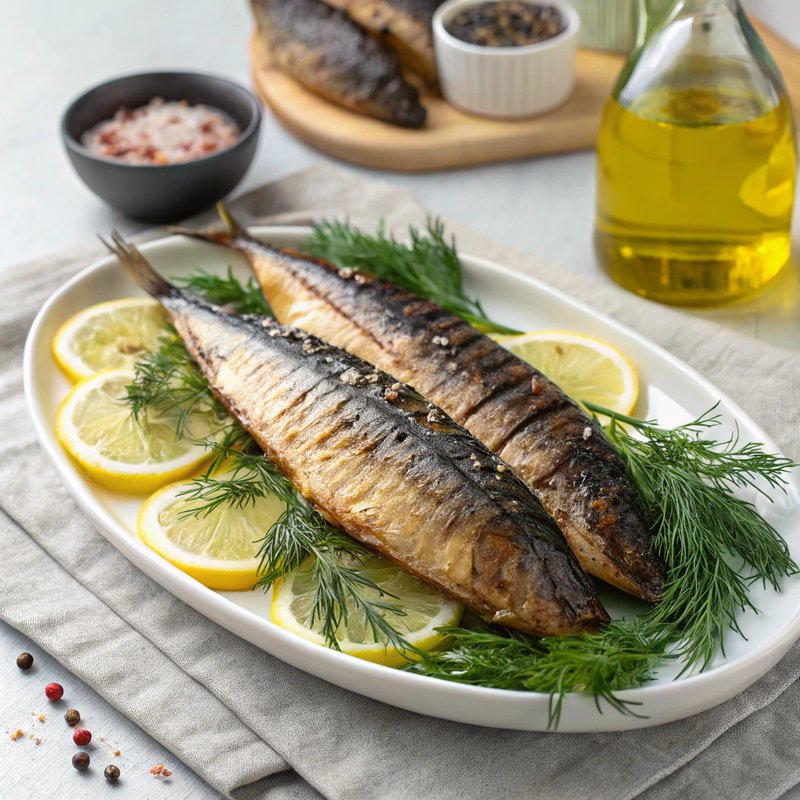 Smoked Mackerel with Lemon and Dill