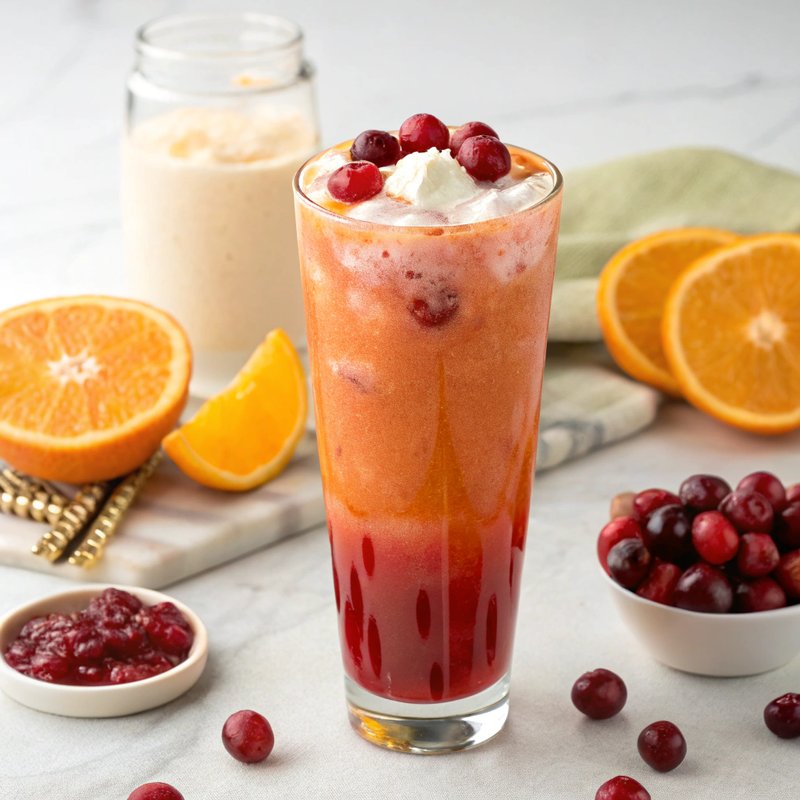 Orange Cranberry Protein Shake