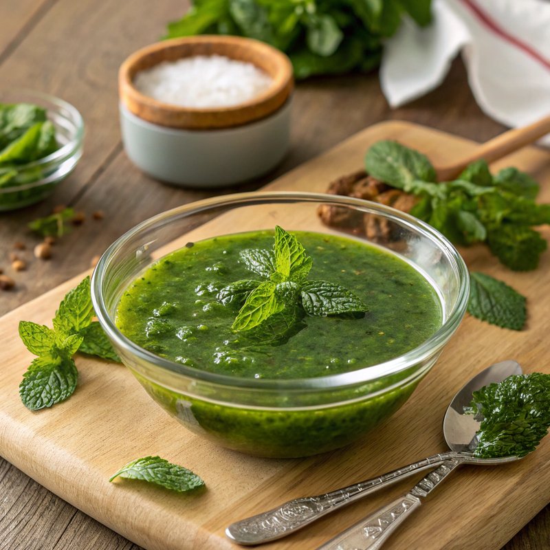 Refreshing Mint Sauce