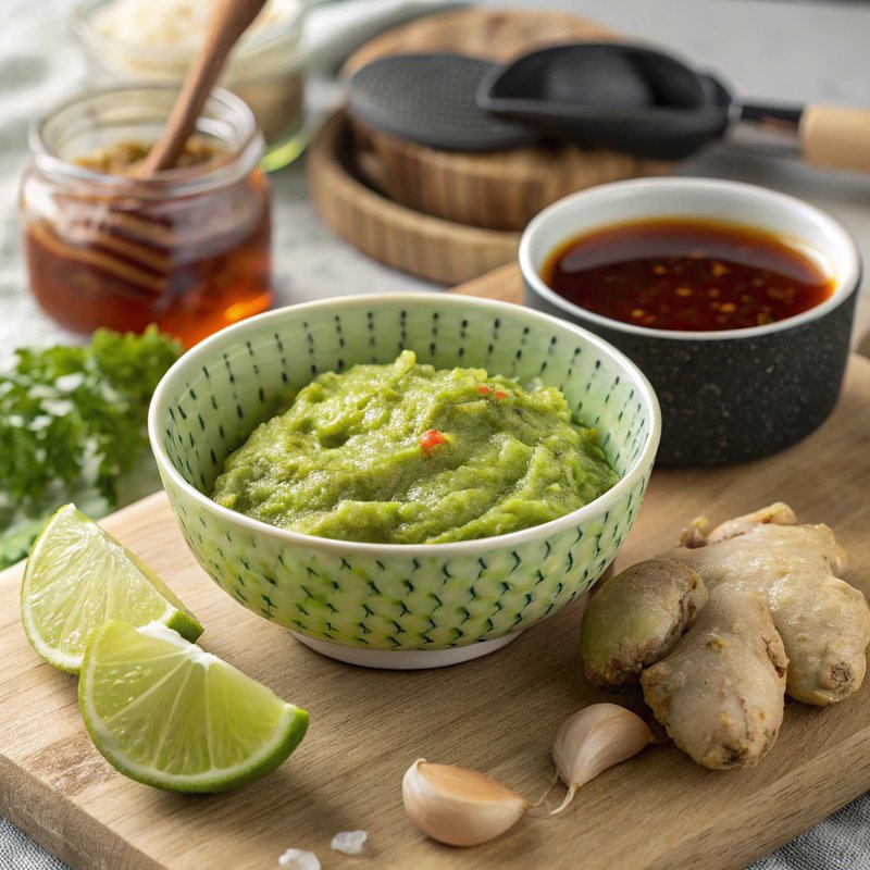 Zesty Wasabi and Soy Sauce Marinade