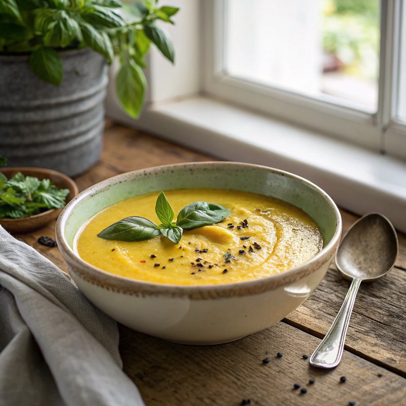 Creamy Courgette Soup