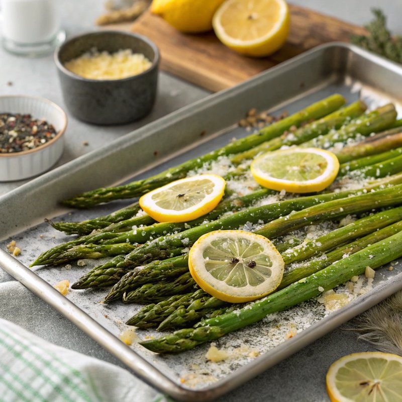 Zesty Lemon Parmesan Asparagus