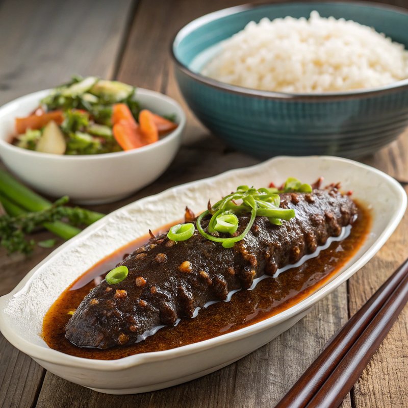 Braised Sea Cucumber
