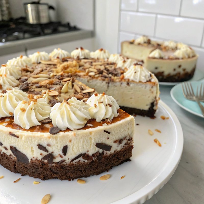 Almond Joy Cheesecake