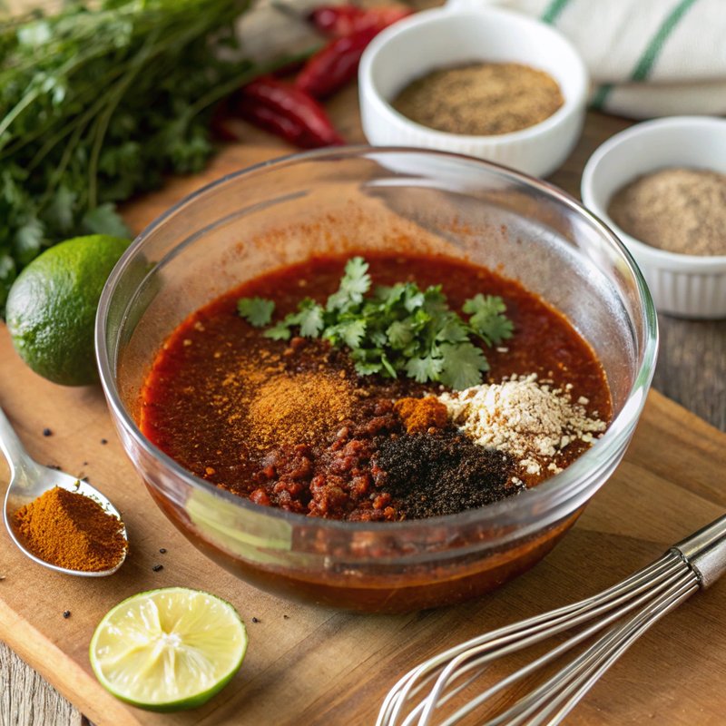 Ancho Chili and Beer Marinade