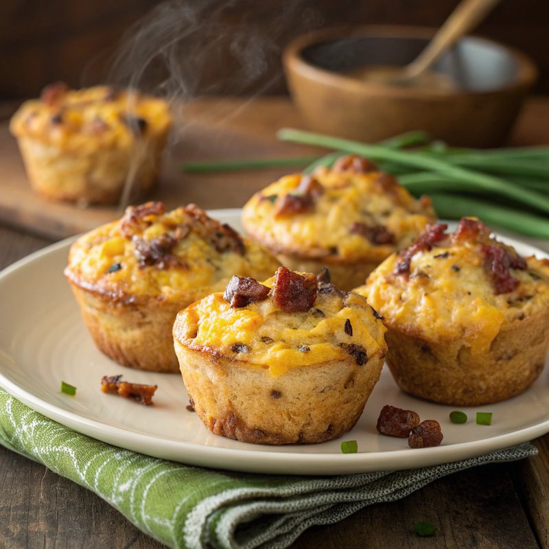 Potato and Chorizo Breakfast Muffins