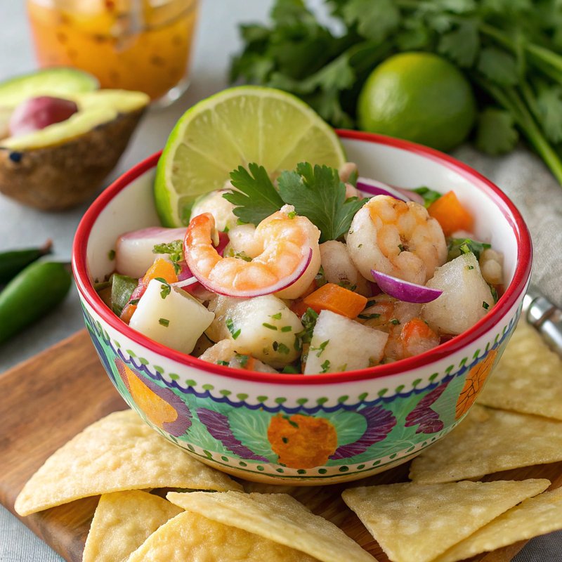 Prawn and Scallop Ceviche