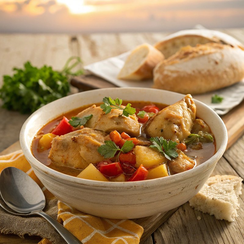 Ibizan Chicken Stew