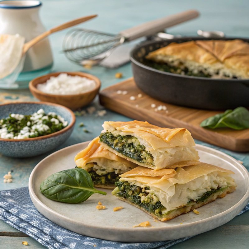 Authentic Greek Spanakopita