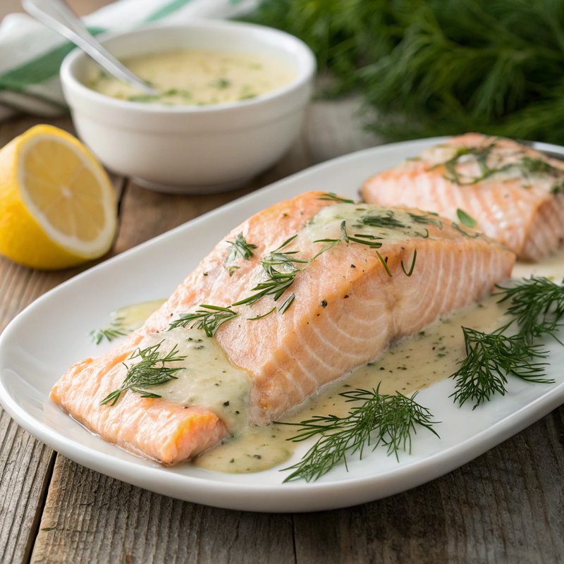Inkokt Lax (Swedish Poached Salmon)