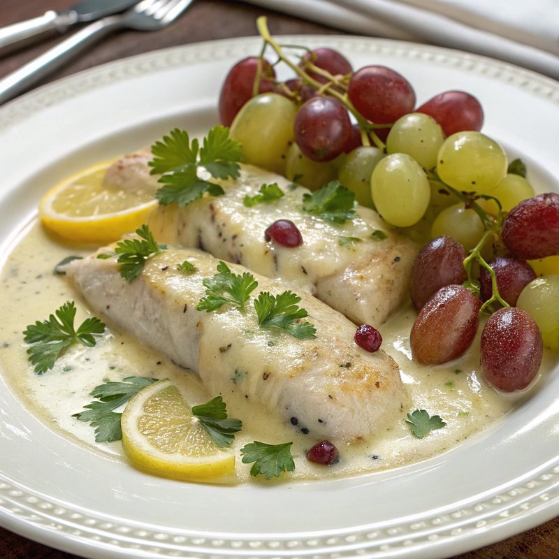 Boston Scrod Veronique