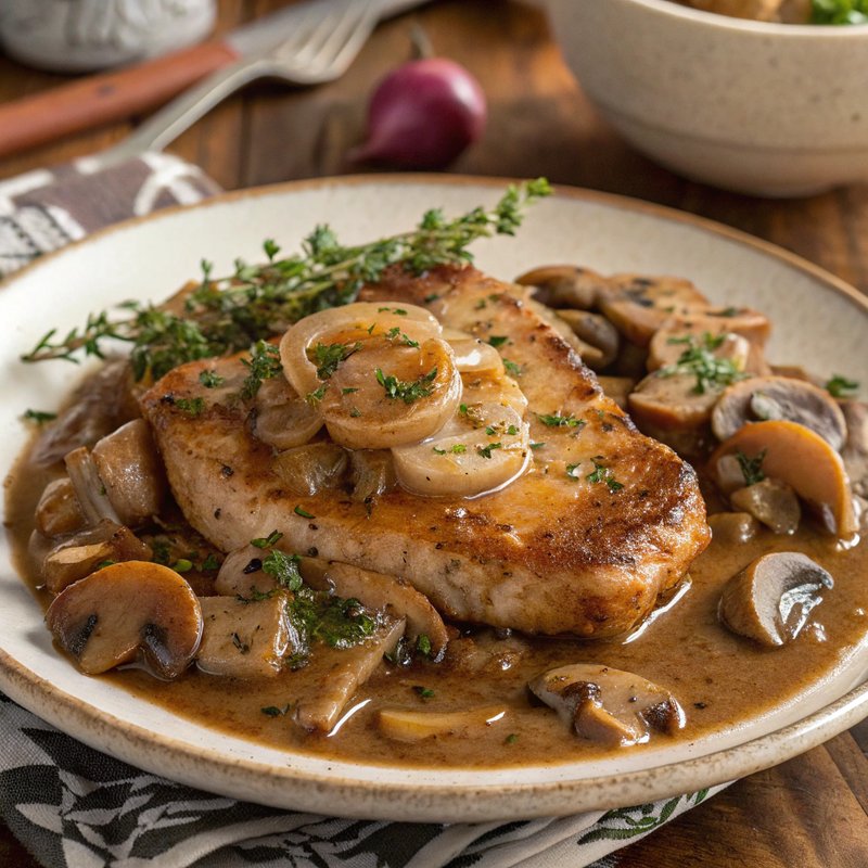 Southern-Style Smothered Pork Chops