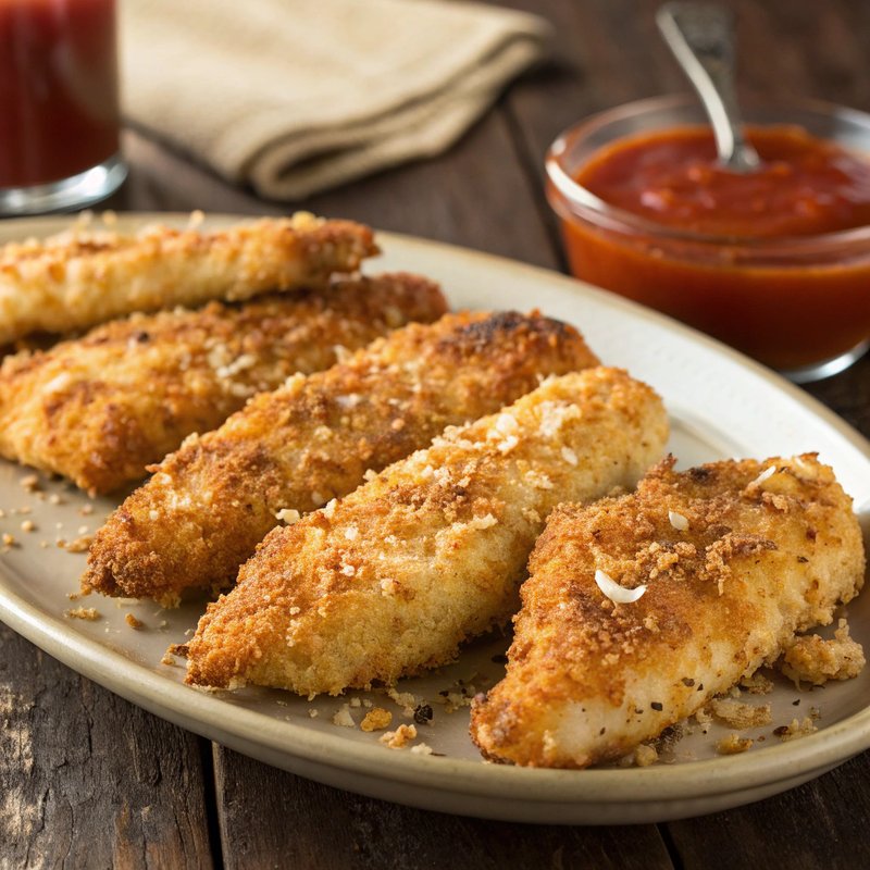 Parmesan Crusted Chicken Tenders