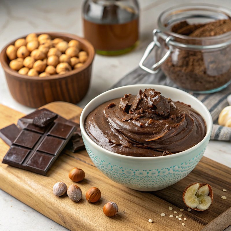 Homemade Gianduja Chocolate