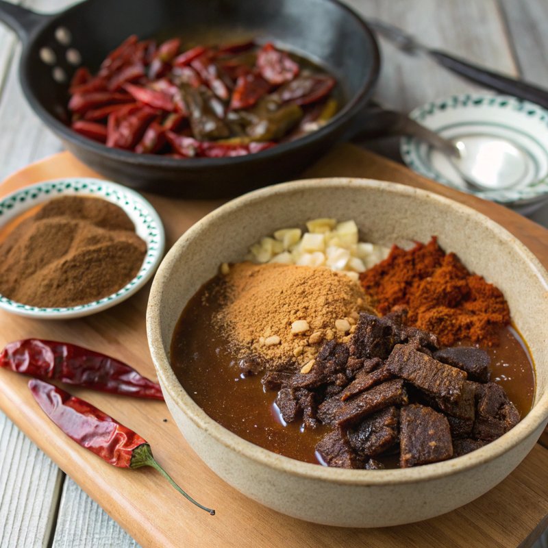 Authentic Mole Sauce Marinade