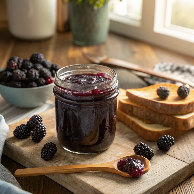 Homemade Blackberry Jelly