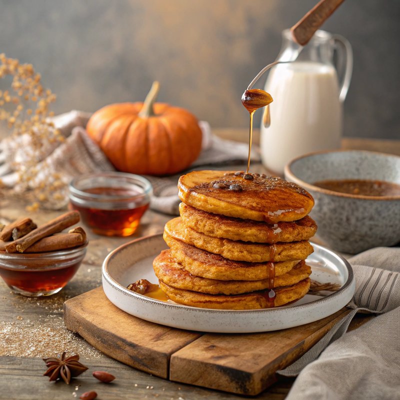 Pumpkin Spice Pancakes