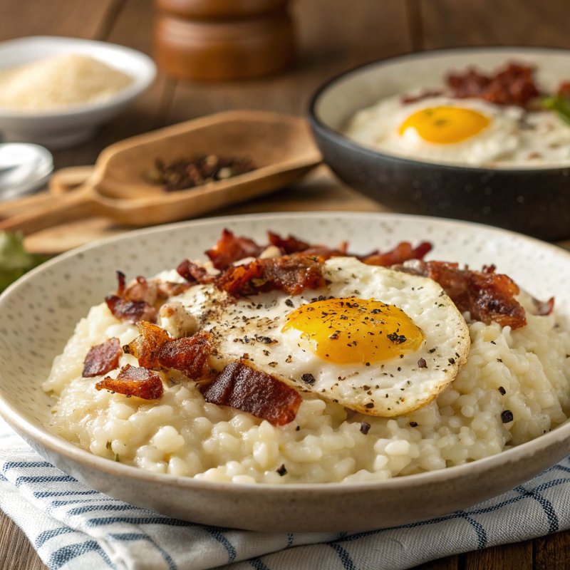 Savory Breakfast Risotto