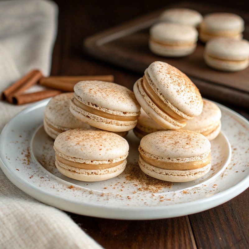 Snickerdoodle Macarons