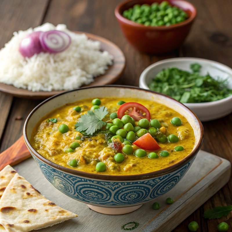 Delicious Pea Curry
