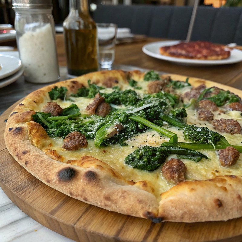 Salsiccia E Friarielli Pizza