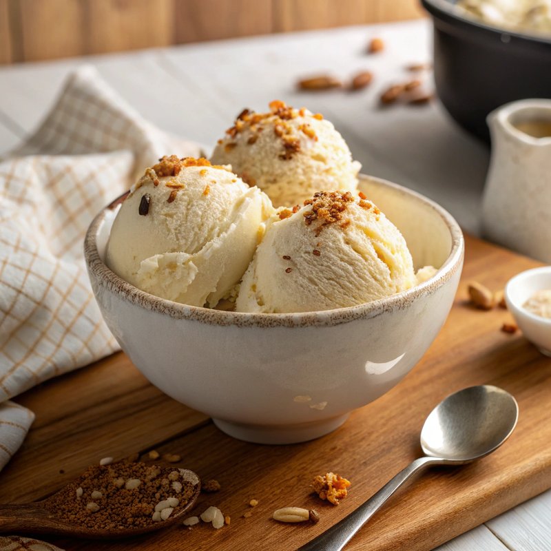 Keto Vanilla Ice Cream