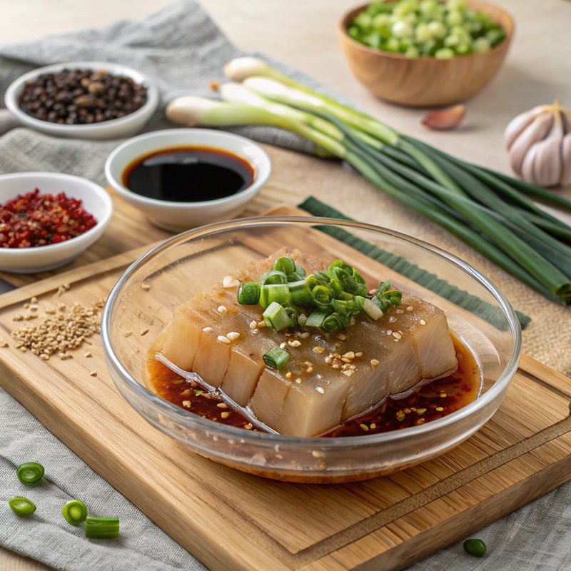 Dotorimuk (Korean Acorn Jelly)