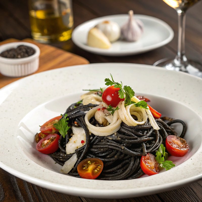 Authentic Tagliolini al Nero di Seppia