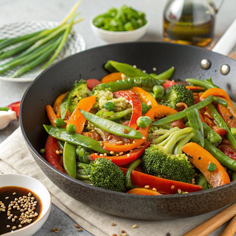 Colorful Vegetable Stir Fry