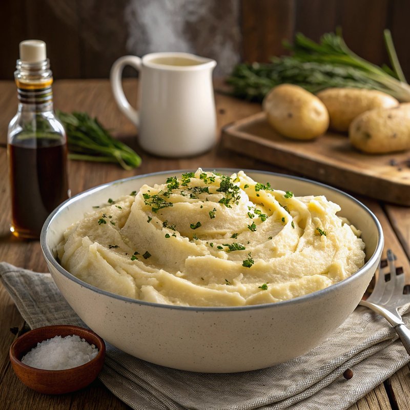 Maple Parsnip Mashed Potatoes