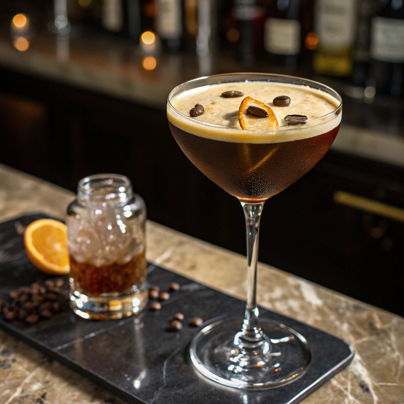 Enhanced Drambuie Espresso Martini