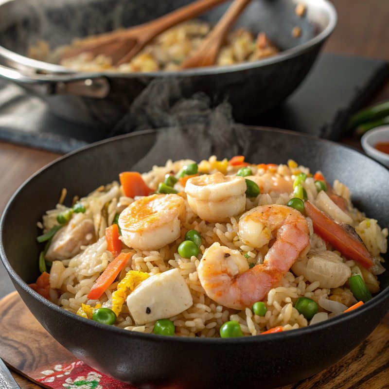 Fujian-Style Seafood Fried Rice