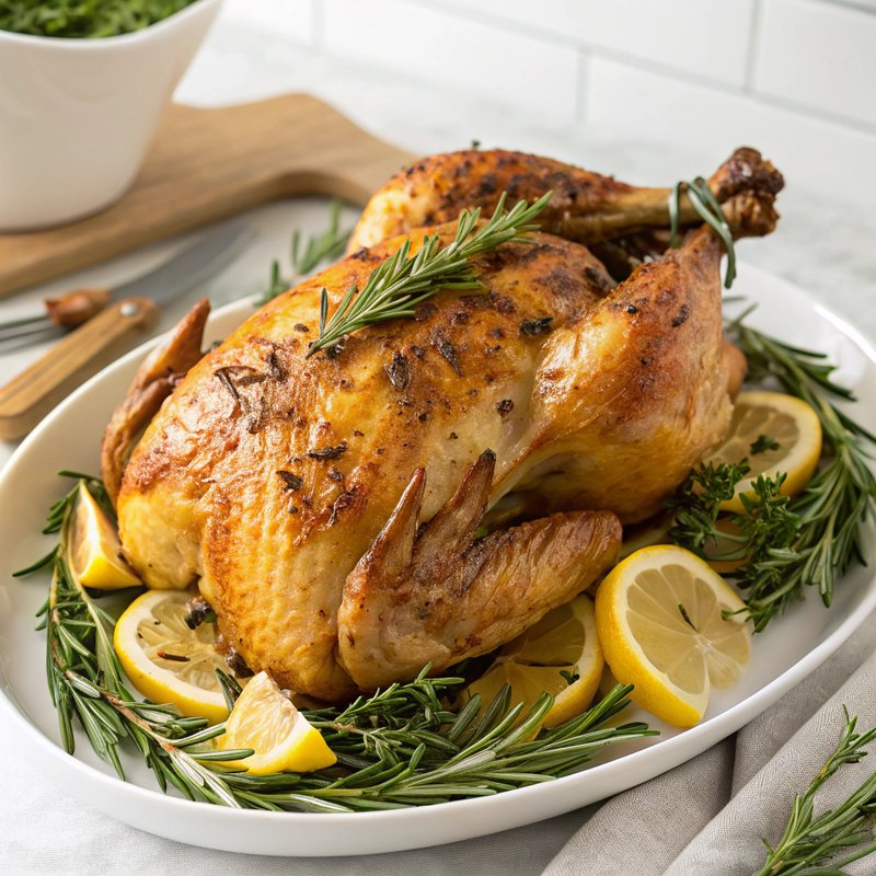 Poulet Roti aux Herbes