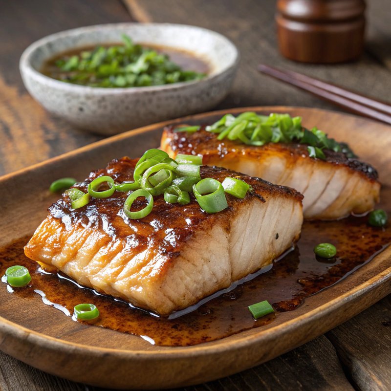 Miso Glazed Chilean Sea Bass