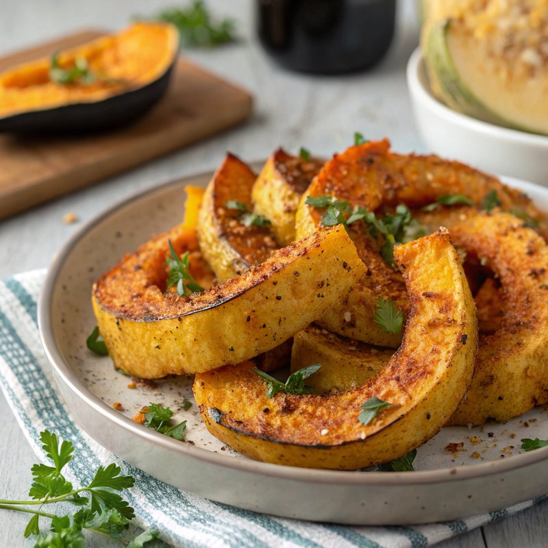 Crispy Air Fryer Squash