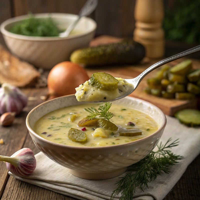 Dill Pickle Soup