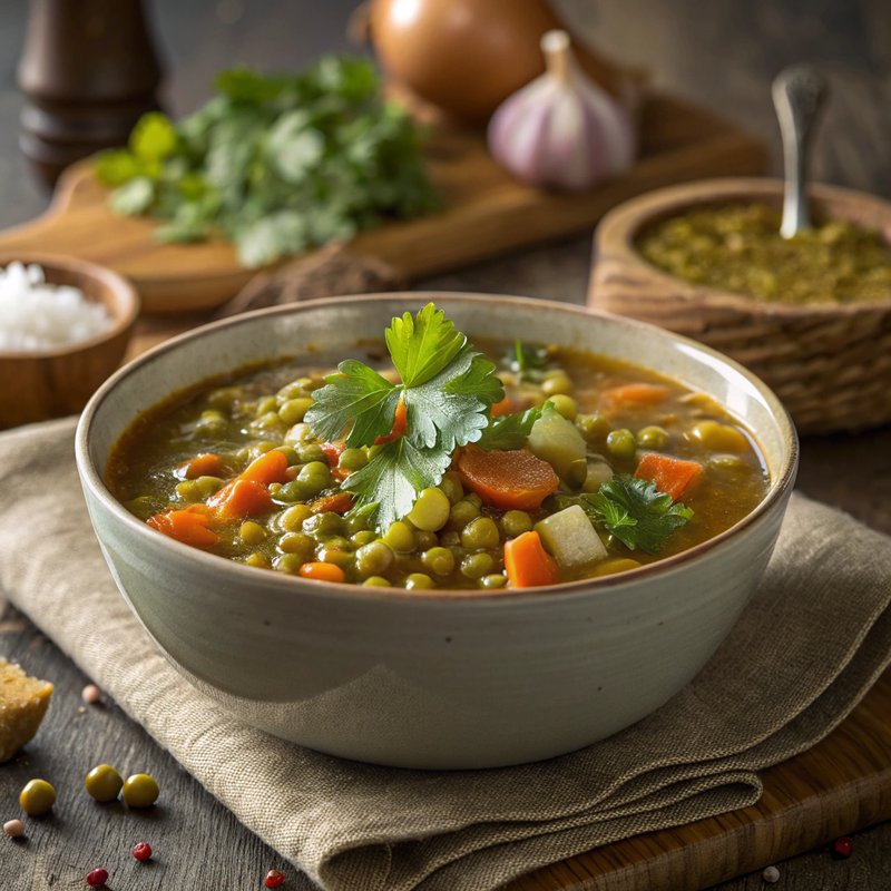 Hearty Mung Bean Soup