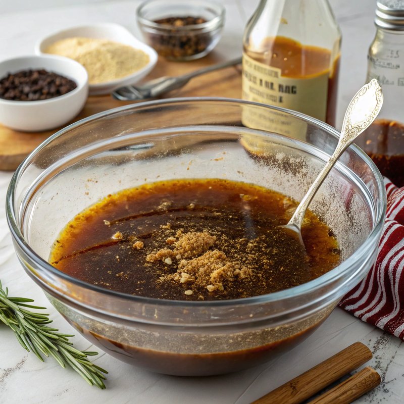 Bourbon and Brown Sugar Marinade