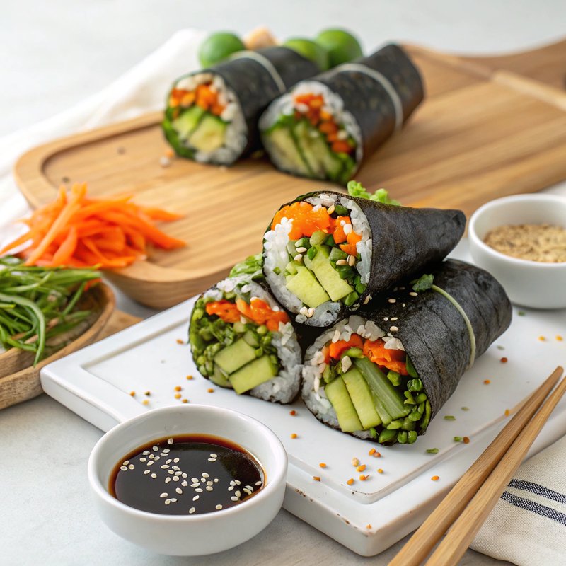 Seaweed Rice Rolls