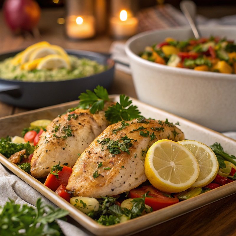 Herb-Infused Oregano Baked Chicken