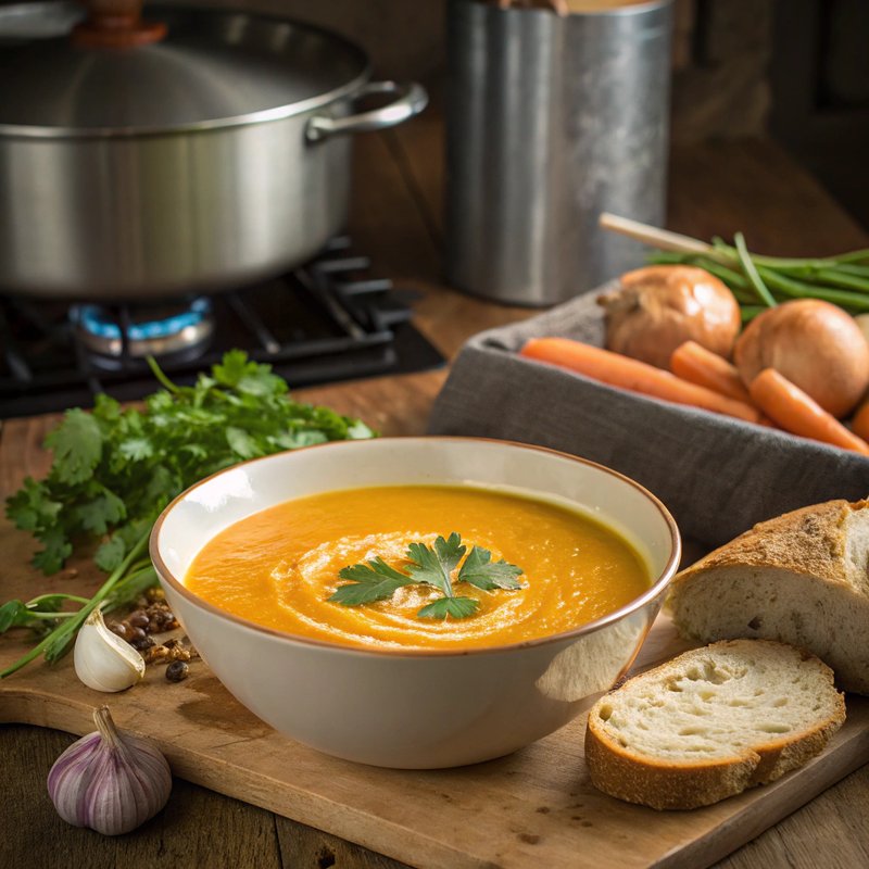 Creamy Kabocha Squash Soup