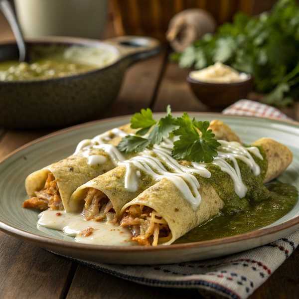 Enchiladas Poblanas
