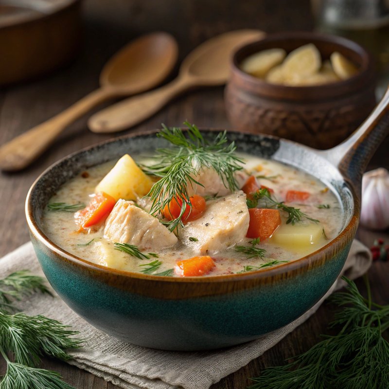 Kuhakeitto (Finnish Creamy Fish Soup)