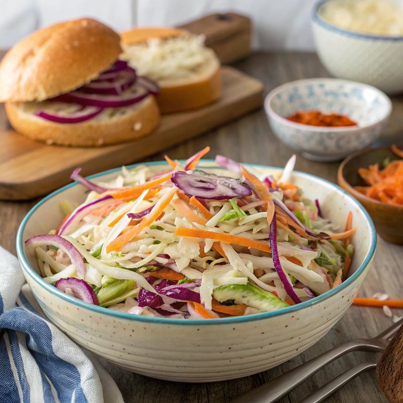 Tangy Vinegar Slaw
