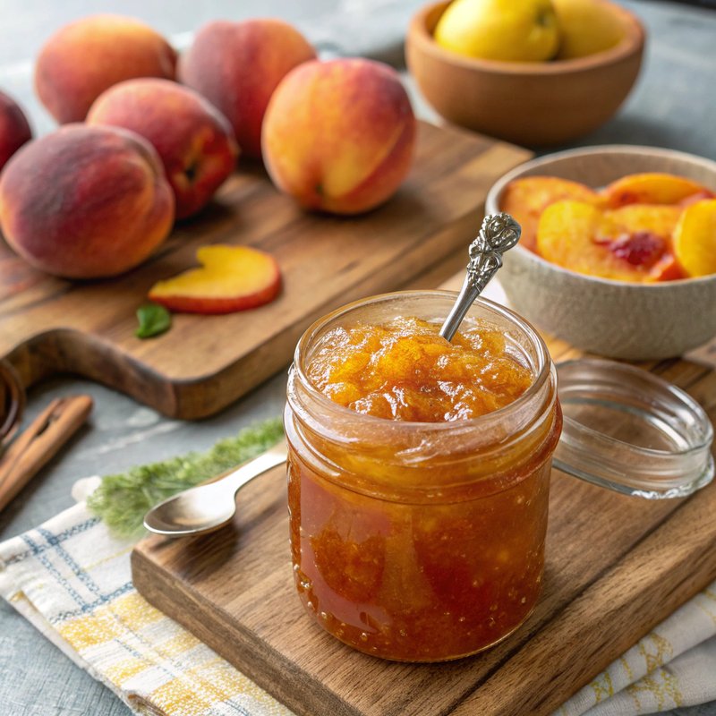 Peach and Nectarine Jam