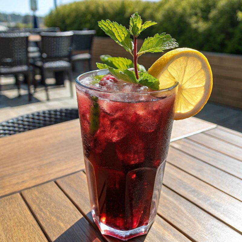 Hibiscus Tea Cooler