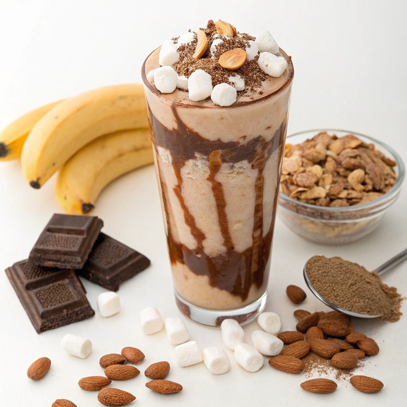 Rocky Road Protein Shake