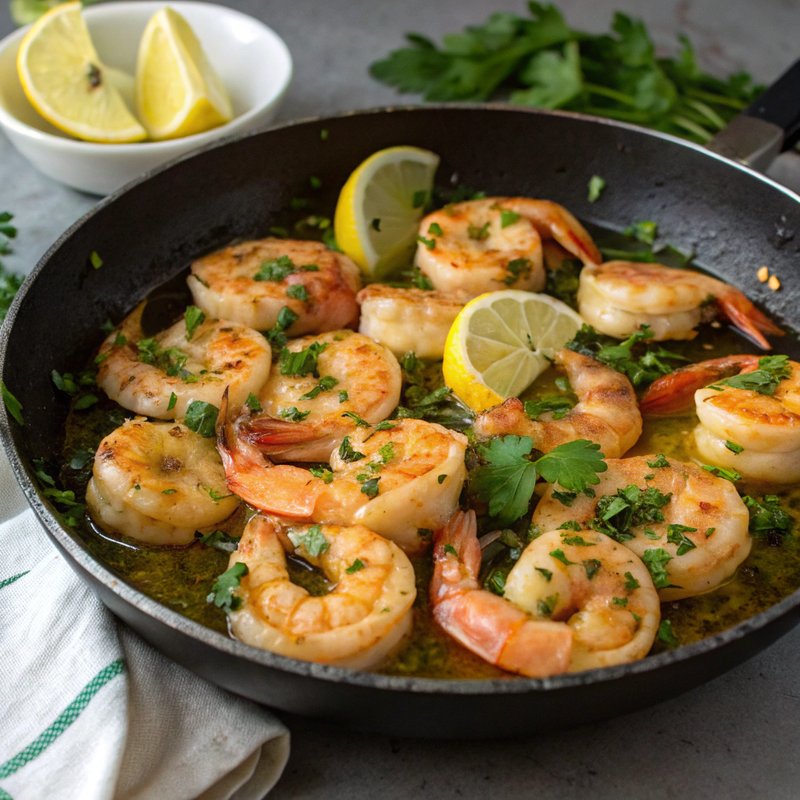 Garlic Shrimp Saute