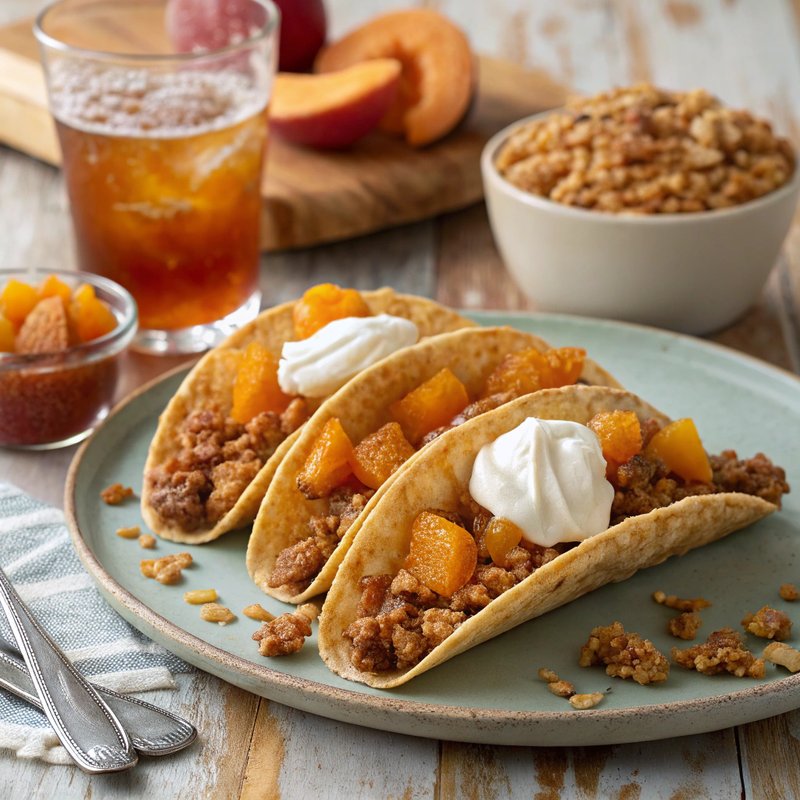 Apricot Crisp Tacos